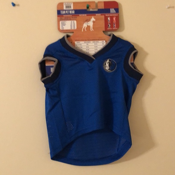 Dallas Mavericks NBA #01 Pets First Dog Jersey - Picture 4 of 7